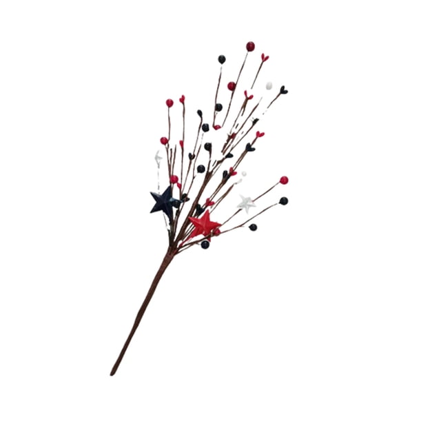 Toystoory Tallos de flores falsas de mantenimiento sin complicaciones para el Día Nacional Amplia gama de ramas de flores falsas WF786A Type1 NO1