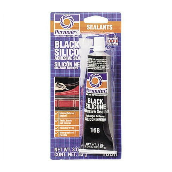 Permatex 81158 Black Silicone Adhesive