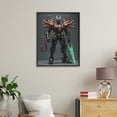 thumbnail image 4 of Paint By Numbers Kit for Adults Beginner - DIY Futuristic Warrior Demon Armor Canvas Painting Kits for Adults, Frameless Paint By Number for Adults for Home Wall Decor 16x20 Inch, 4 of 7