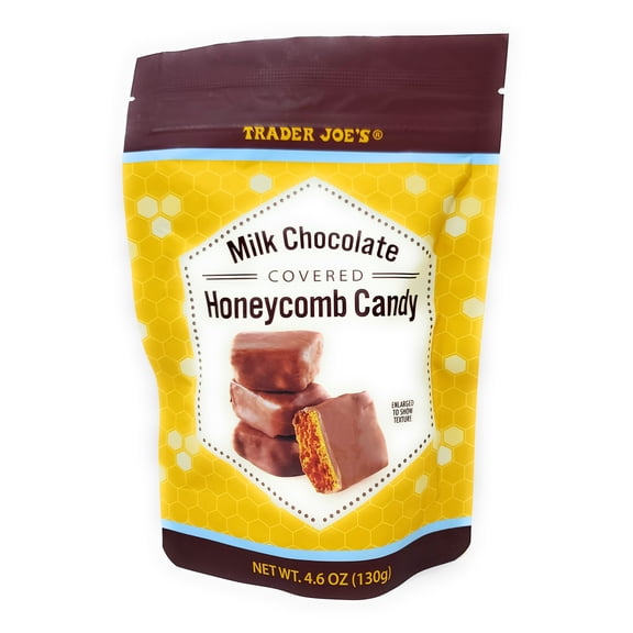 Trader Joe's Milk Chocolate Covered Honeycomb Candy, 4.6 oz