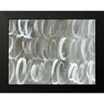 thumbnail image 2 of Parker, Jennifer Paxton 14x12 Black Modern Framed Museum Art Print Titled - Gestured Signatures I, 2 of 5