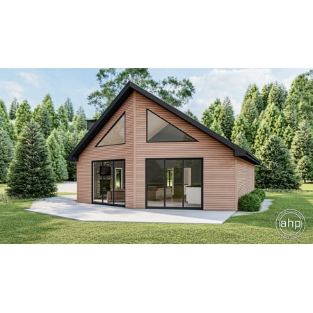 Advanced House Plans: Builder Ready Blueprints | Oxford 29557 | Cabin Plan