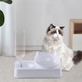 thumbnail image 4 of Dispensador de agua doble para gatos, de limpiar con la de agua, duradero, antideslizante Yuyangstore Alimentador Automático, 4 of 7