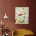 thumbnail image 2 of NIJIAN  Framed Colorful Wildflower Canvas Wall Art Flowers Pictures Prints Flowers Printing Floral Watercolors Flower wall Decor Living Room Girls Bedroom Bathroom, 2 of 4
