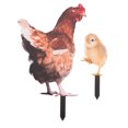 thumbnail image 2 of Animal Garden Stake, Easy Using Wide Application Durable Chicken Decorative Garden Stake  for Backyards, 2 of 8
