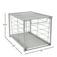 thumbnail image 7 of Mainstays Large Stackable Slide-Out Drawer Organizer, Satin Nickel, 15" x 10 " X 9.3", 7 of 7
