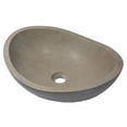 thumbnail image 3 of Stone Canoe Sink - Honed Molly Grey Marble, 3 of 12