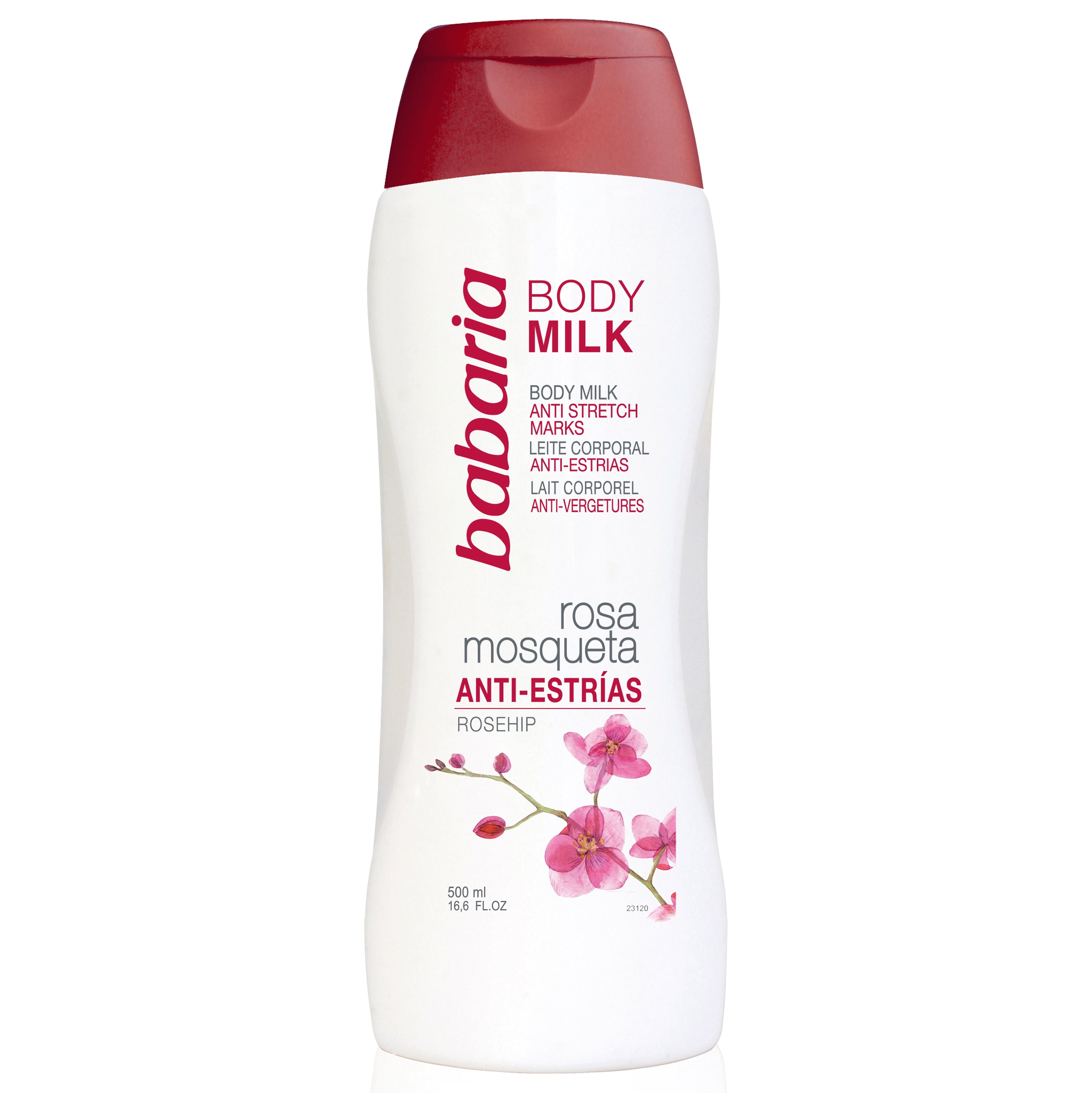ideologie Verplaatsbaar Aggregaat Babaria Anti-Stretch Marks Body Milk with Rosehip Oil Stretch Marks Reducer  16.6 fl. oz. - Walmart.com