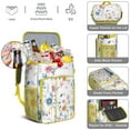 thumbnail image 5 of Travel Cooler Bag - Pioneer Flower Floral Print Pattern Camping Beer Cooler Backpack with Bottle Opener- Waterproof Insulated Picnic Backpacks - Cooler Bag for Beach, 5 of 6