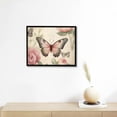 thumbnail image 4 of COMIO Canvas Prints Wall Art Marche aux Fleurs Butterfly 16x12in / 20x16in 20x16in, 4 of 4