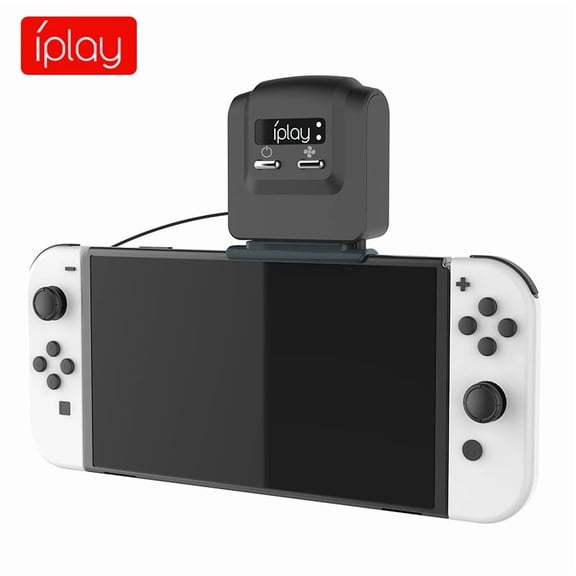 Switch OLED Dock Cooling Fan - Universal USB-Powered Cooler for Nintendo Switch/OLED, Low-Noise High Airflow, Anti-Overheating Design | Switch Accessories