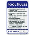 thumbnail image 1 of Pool Rules Sign,, 1 of 8