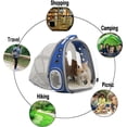 thumbnail image 5 of GHSDFBB Bubble Cat Backpack,Expandable Backpack for Cats,Fit up to15 lbs Cats,Pet Outdoor Backpack (Blue, Back Expan), 5 of 5
