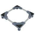 thumbnail image 1 of Luxshiny Washing Machine Roller Base 1Pack Grey Plastic Portable Padding Support, 1 of 8