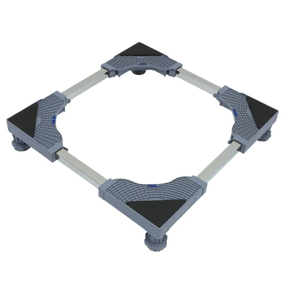 YOSADIER Washing Machine Base Stand 1Set In Grey Plastic For Washer And Dryer