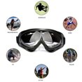 thumbnail image 3 of Gafas deportivas a prueba de viento, polvo y rayos UV con banda elástica ajustable, 3 of 8
