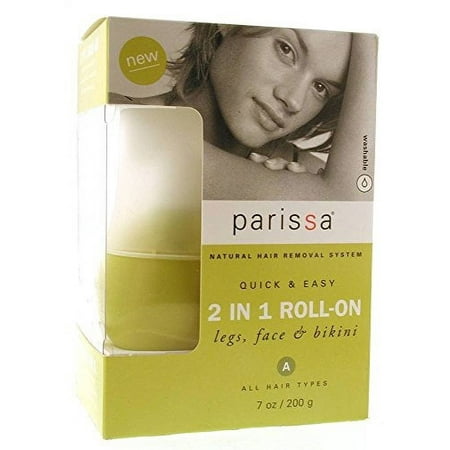 Parissa Quick And Easy Hair Removal 2 In 1 Roll On - 7 oz