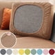 thumbnail image 2 of Funda de sofá de jacquard de color sólido, elástica, suave y duradera, con forma de L, para sala de estar, para mascotas y niños, 2 of 5