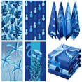 thumbnail image 1 of Paquete de 4 Toallas de Playa Irenare de Microfibra 190 x 90 cm Azul, 1 of 7