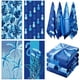 thumbnail image 1 of Paquete de 4 Toallas de Playa Irenare de Microfibra 190 x 90 cm Azul, 1 of 7