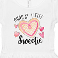 thumbnail image 4 of Inktastic Mimi's Little Sweetie with Heart Cookie Girls Toddler Dress, 4 of 5