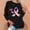 B_ Black, variant on Womens Breast Cancer Awareness Sweatshirt Shirts Long Sleeve Funny Pink Ribbon Heasrt Graphic Pullover Tops White XXL