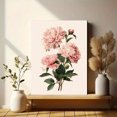 thumbnail image 6 of UXIEQU Pink Peony Floral Canvas Wall Print 15.75x11.81 Inches, 6 of 8