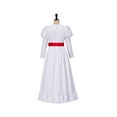 thumbnail image 4 of Horror Movie Conjing Doll Vintage White Dress - Classic Scary Costume for Women, 4 of 6