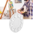 thumbnail image 4 of Paleta de Pinta de aluminio fdit para artistas y estudiantes, Bandeja de Mezcla Duradera Pararela, Acrílico, Arte de Untas - Liviano, Fácil Limpio, Sin deformación, 4 of 7