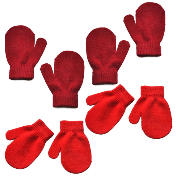 Classic winter warm gloves for 1-4 year old kindergarten children