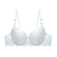 thumbnail image 2 of Hrsba Womens Plus Size Bra,Women's Solid Color Ring Oversized Gathering Underwear Daily Bra,Womens Casual Summer Bra,Womens Bra, 2 of 4