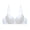 White, variant on Womens Underwear Lace Underwire Padded Push up Bras Full Coverage Comfortable Everyday Bra