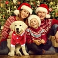 thumbnail image 5 of Ropa navideña para perros con capucha, ropa navideña para mascotas, abrigo navideño JAMW Sencillez, 5 of 5