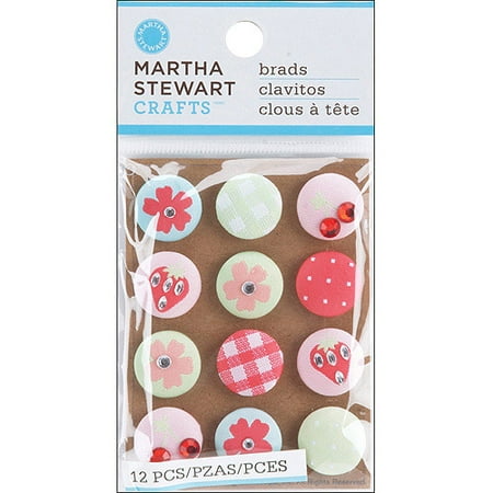 Martha Stewart Crafts Vintage Girl Fabric Brads