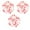Pink, variant on RXIRUCGD Artificial Cherry Blossom Vine Garland Outdoor Indoor Hanging Decor Fake Flowers for Wedding Party Home Garden Porch Decoration 3-Pack Set