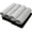 Black and gray, variant on Riwcyla 8 Pack Cooling Towels for Neck and Face Instant Cooling Ice Towels for Sports Gym Workout Yoga Running Camping