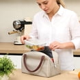 thumbnail image 4 of Clearance Lunch Box, Waterproof Reusable Portable Lunch Bag for Back to S*chool / Work / Travel / Picnic / Party, Under 1 Dollars! (Yellow), 4 of 7