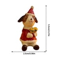 thumbnail image 3 of Ganfancp Adornos de Madera Brasileña Decoración Navideña Resina Pequeños Adornos Navideños Micro Nieve Escenario Plugin Regalo Liquidación Ventas Hoy Ofertas Prime Adorno Navideño de Madera de Brasil, 3 of 6