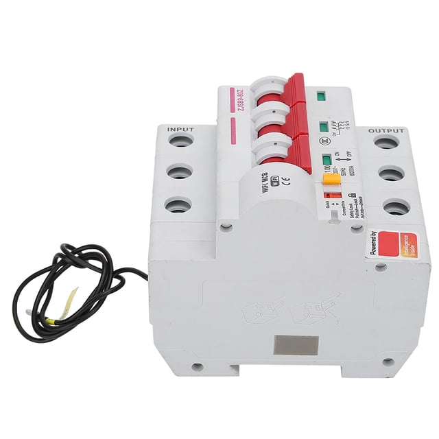 Interrupteur de Circuit WiFi Intelligent avec Télécommande, Boîtier Ignifuge, AC220V pour la Domotique