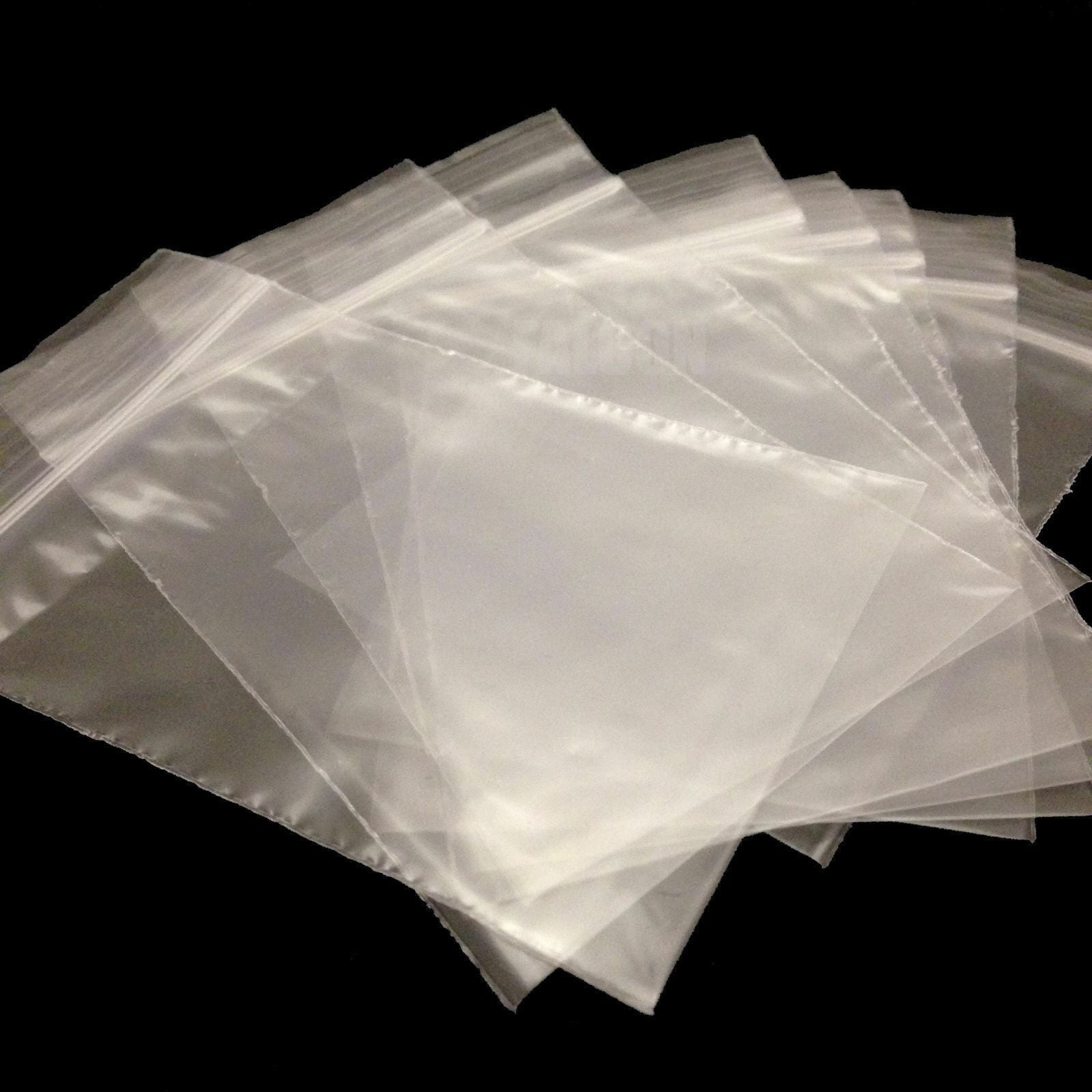 2000 GRIP SEAL BAGS Zip Self Resealable Clear Polythene Poly Plastic 3.5" x 4.5" 