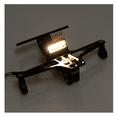 thumbnail image 2 of Porta Placa Universal Para Moto Ajustable Con Luz Negro, 2 of 5