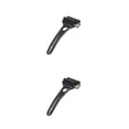 thumbnail image 4 of stanreset 8cm Ink Paint Roller Anti-Skid Plastic Handle Rubber Brayer Printing Crafts Projects Tool black 17x5cm 2Set, 4 of 6