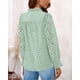 thumbnail image 2 of Blusa para Mujer PRETTYGARDEN Manga Larga Cuello en V con Encaje Talla L, 2 of 6