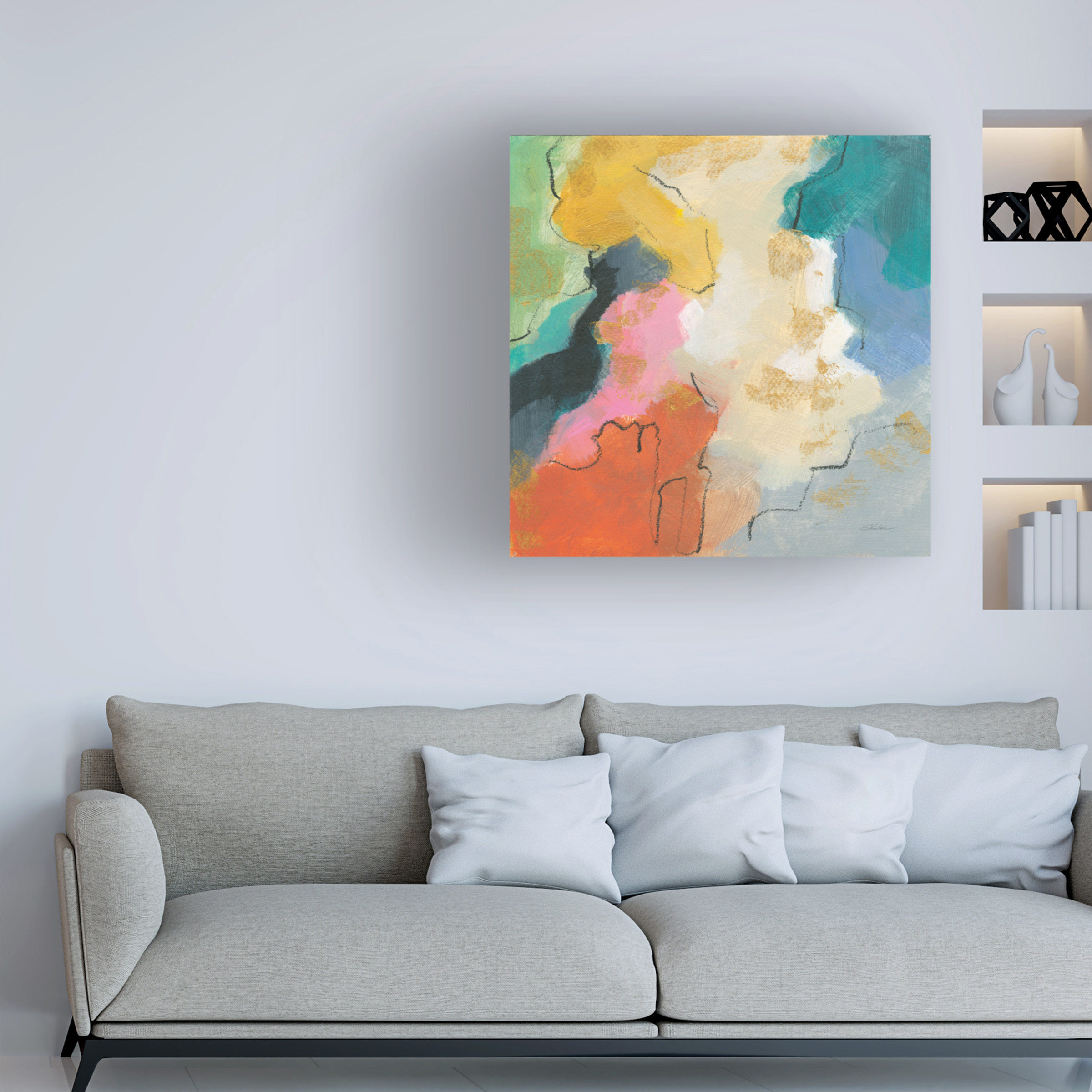 Silvia Vassileva 'Daydream II' Canvas Art