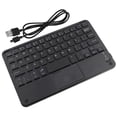 thumbnail image 1 of Tholdsy Tableta Teclado Inalámbrico Business Touchpad Teclado Mecánico Bluetooth 59 Teclas Teclado Recargable Ampliamente Compatible Tableta Teclado Computadoras de tableta, 1 of 6