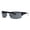 Black, variant on Half Rim Rimless Style Rectangle Sunglasses Classic Fashion UV400 Silver, Clear