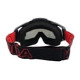 thumbnail image 3 of Goggle Negro Con Visor Rainbow Azul Modelo Off Road Roda, 3 of 3