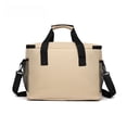 thumbnail image 5 of Bolsa de tela Oxford para lonchera, bolsa portátil de color sólido para llevar, bolsa de hielo aislante para picnic al aire libre, 5 of 5