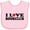 AD-Pink, variant on Inktastic Book Club Lover Boys or Girls Baby Bib