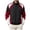 Color Block, variant on LYSMORA 2026 Men's Color Block Stand Collar Track Jacket, Elastic Cuff Hem Slip Side Pockets Loose Fit Lightweight Athletic Windbreaker Zip Outerwear